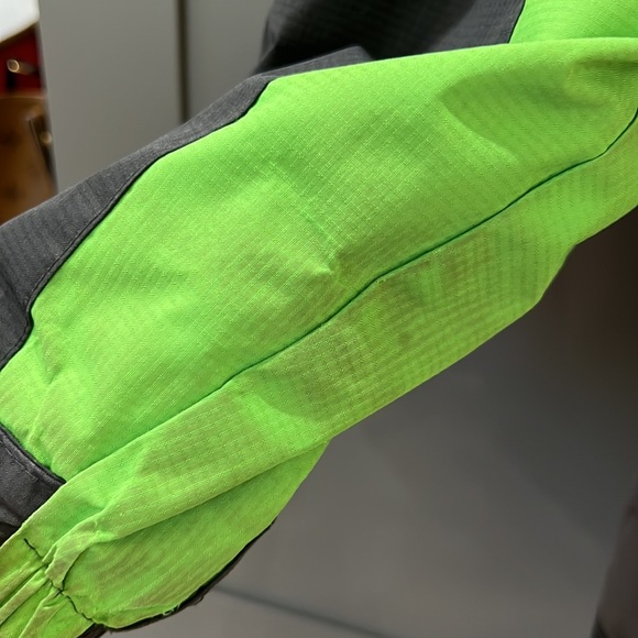 Great Play Jacket{Free Coubtry}Boys Sz XS(5/6) Charcoal Gray/Green Winter Jacket - Picture 4 of 12